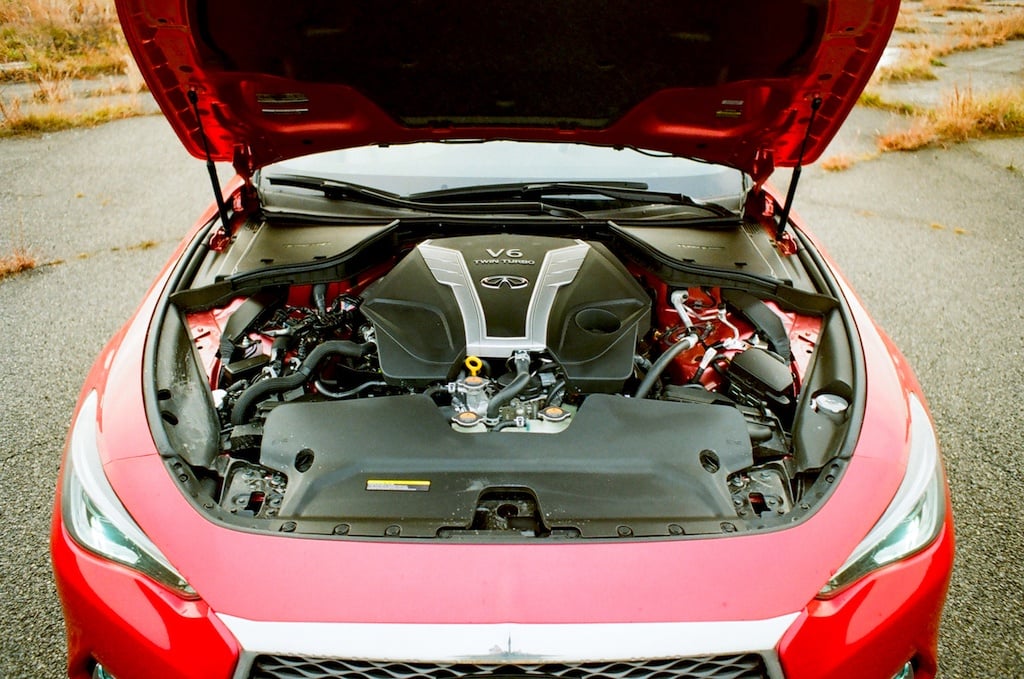 2017 Infiniti Q60 Red Sport