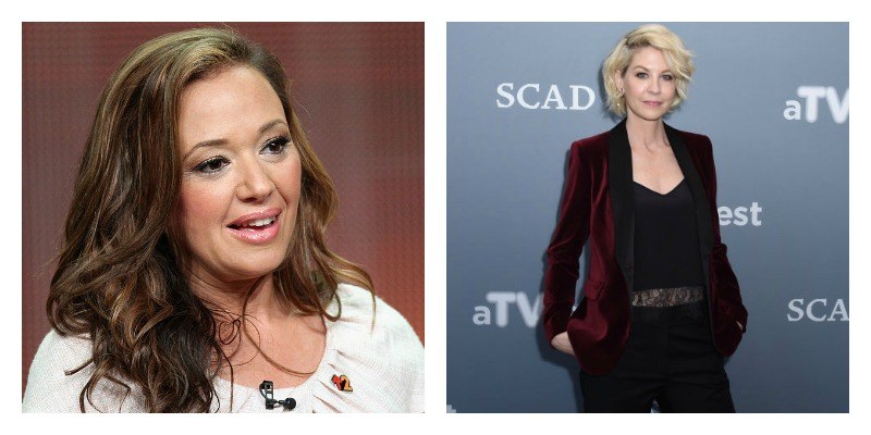 Leah Remini and Jenna Elfman
