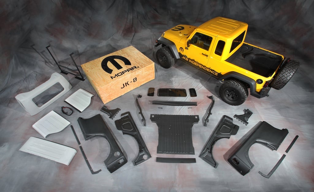 Mopar Jeep JK-8 Pickup Conversion kit