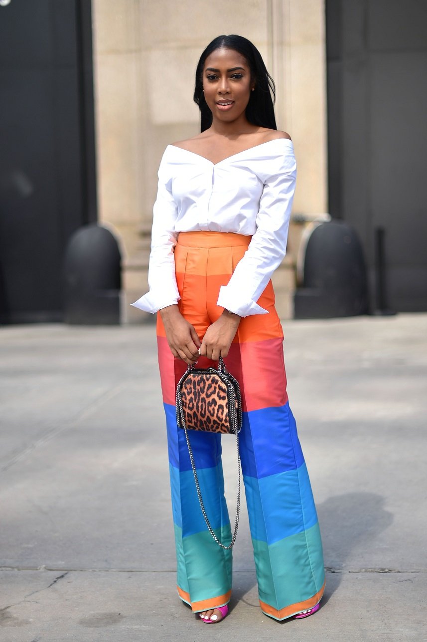 A view of street style seen around the September 2016 New York Fashion Week