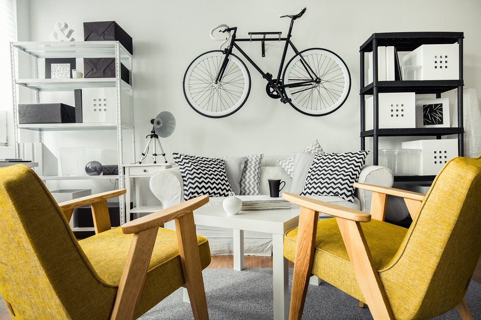 Black and white room