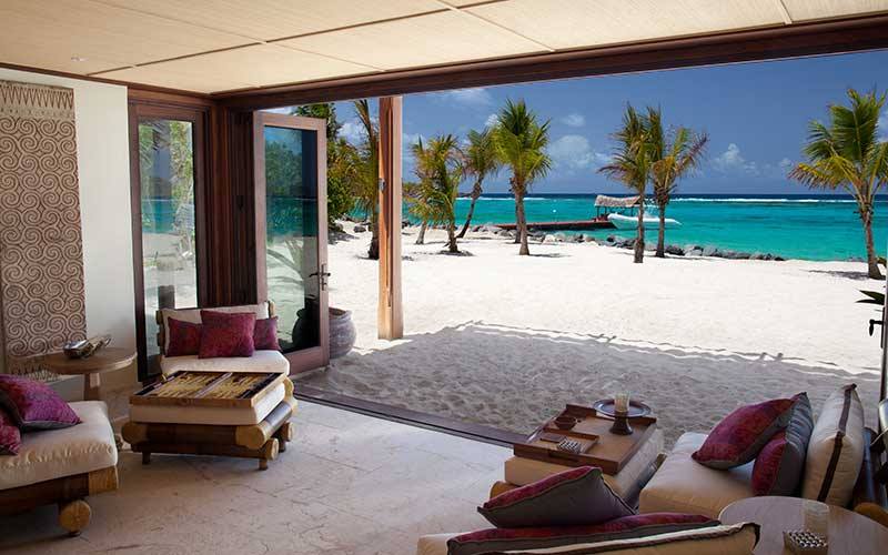 Richard Branson’s private Caribbean retreat