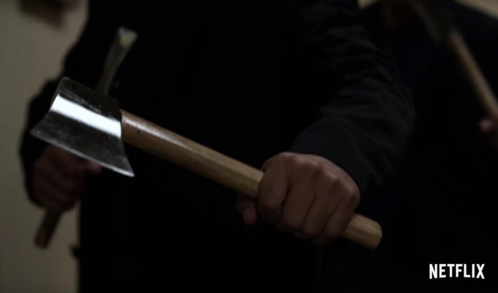 Zhou Cheng and his twin axes - Iron Fist