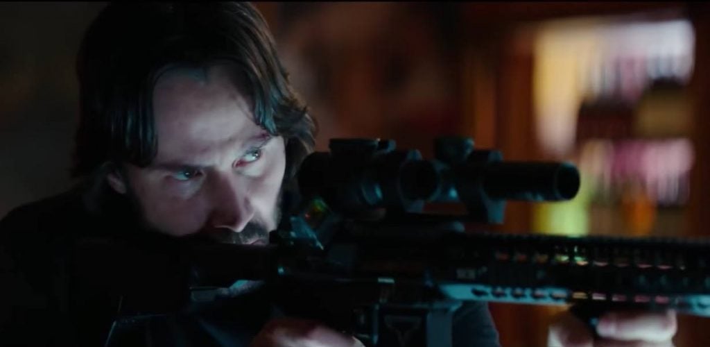 Keanu Reeves in John Wick: Chapter 2