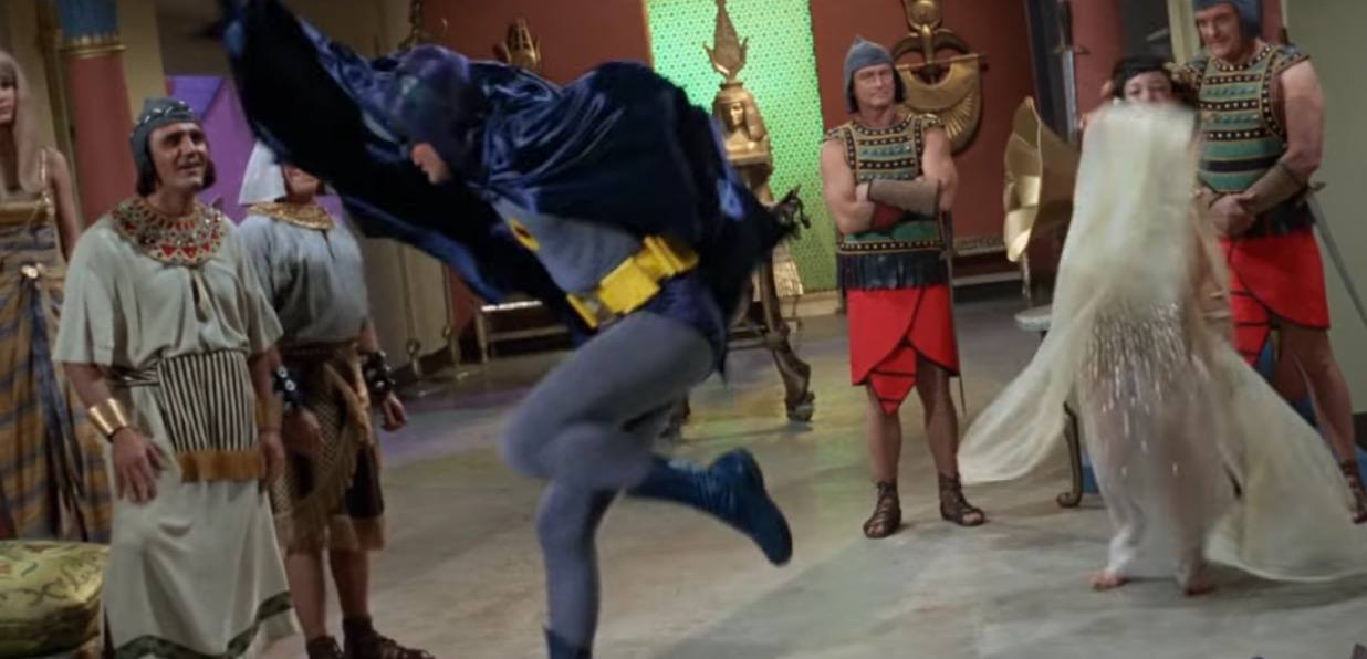 Adam West's Batman, as seen in The Lego Batman Movie