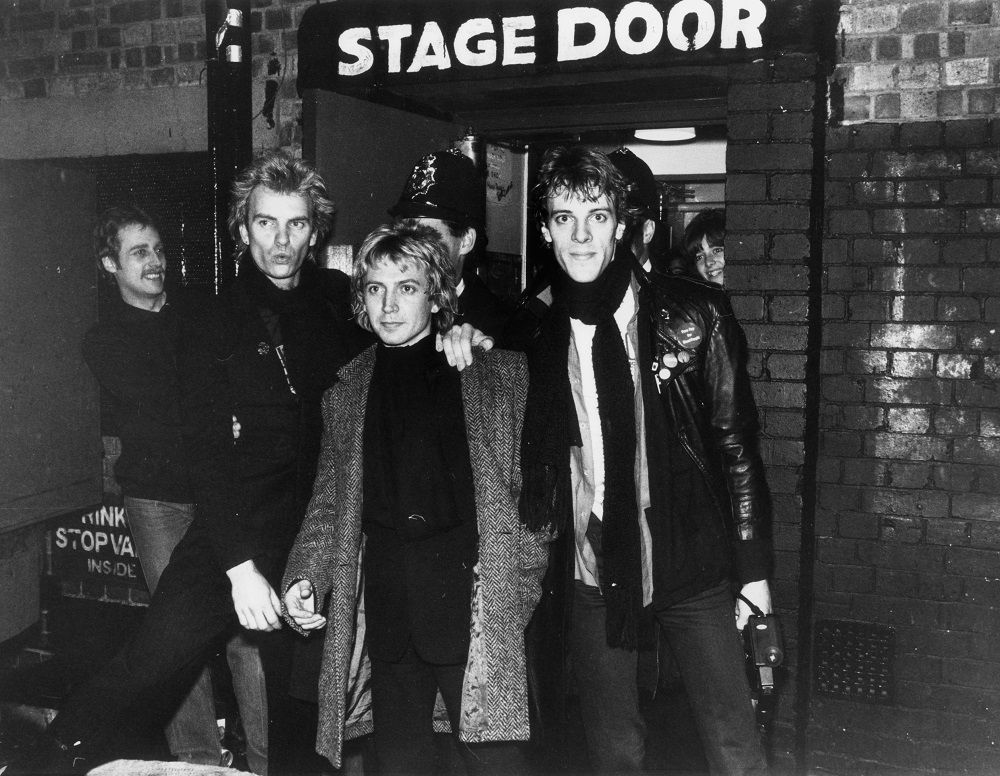 The pop group The Police