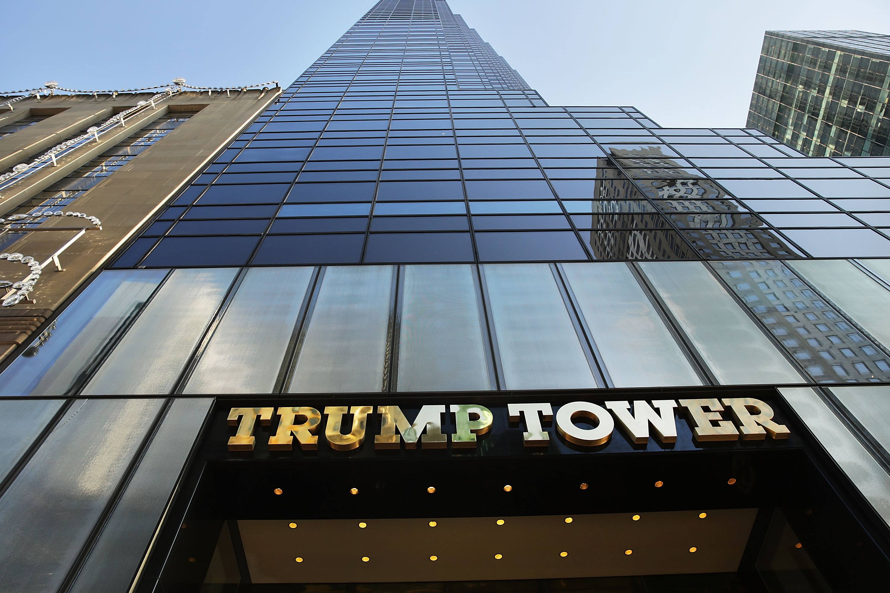 The Trump Tower in Midtown Manhattan