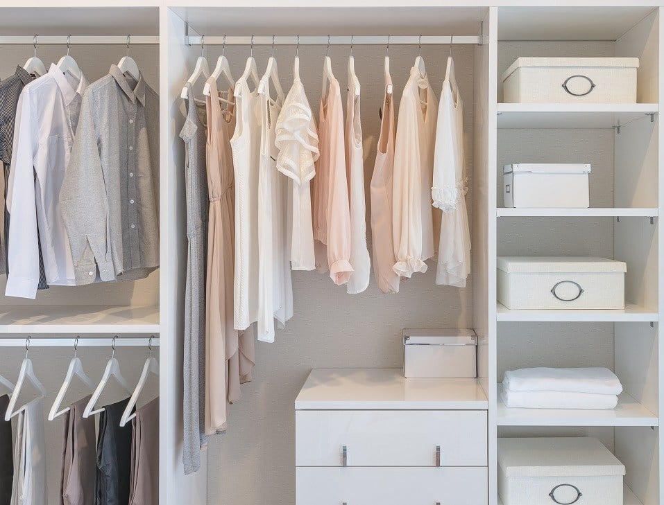 Ridiculously Easy Ways To Create More Space In Your Closet