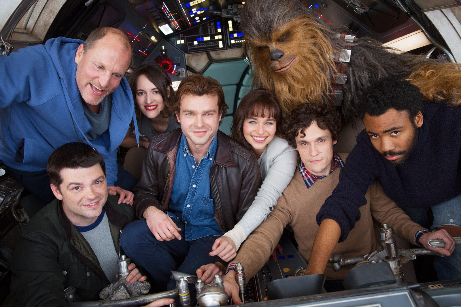 Han Solo cast photo
