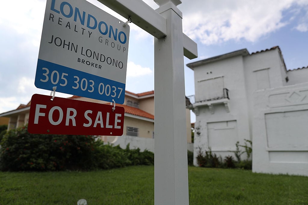 home with for sale sign