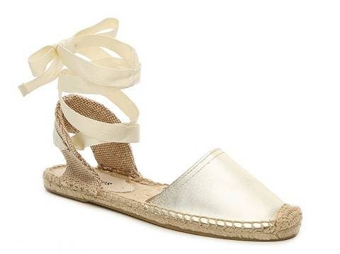 Soludos Classic Metallic Flat Sandal