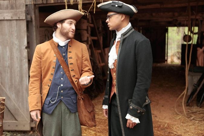 Adam Pally and Yassir Lester star in Fox's Making History