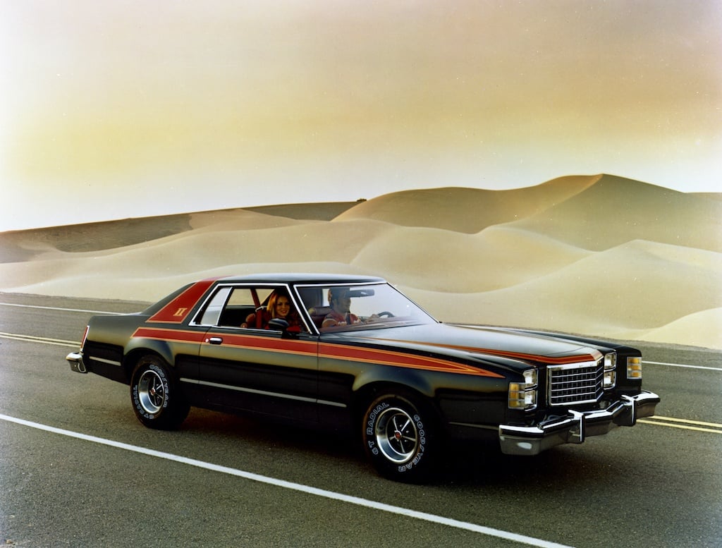 A vintage advertisement for the 1978 Ford LTD II