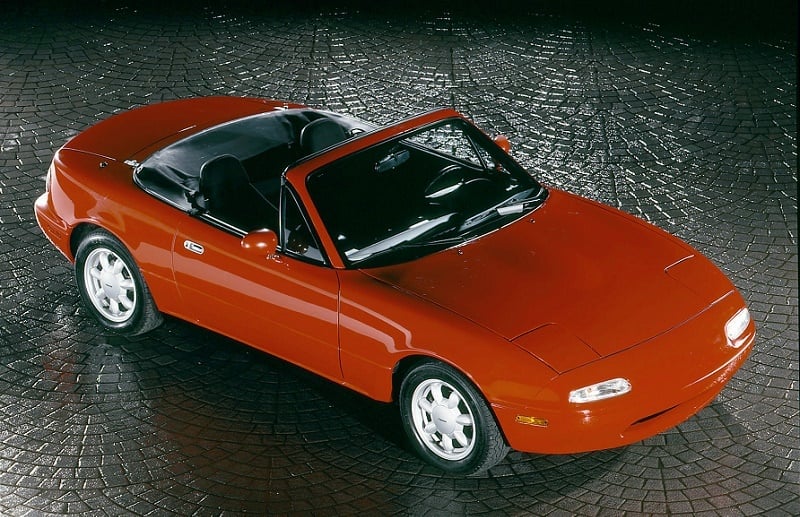 US debut Miata 1990