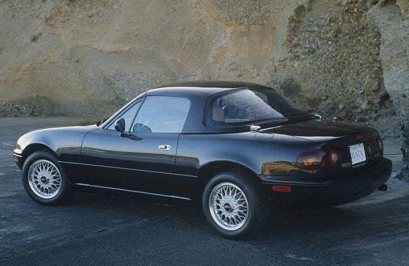 1991 Mazda Miata in British Racing Green
