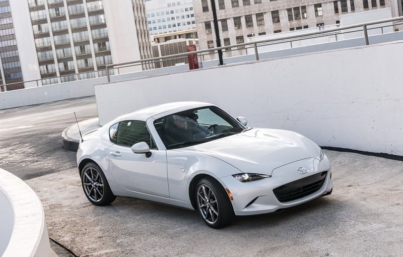 Mazda Miata RF White