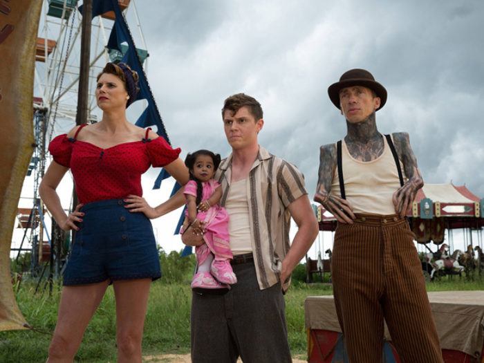The supporting cast of Season 4 of FX's American Horror Story