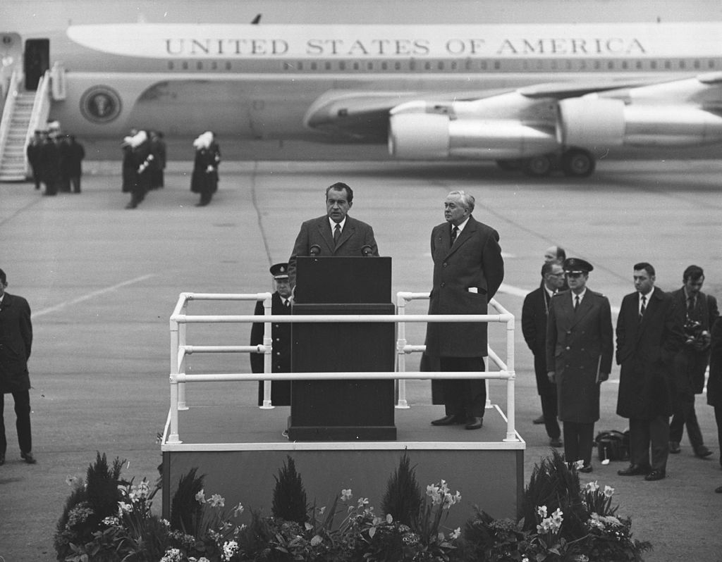 American President Richard Nixon
