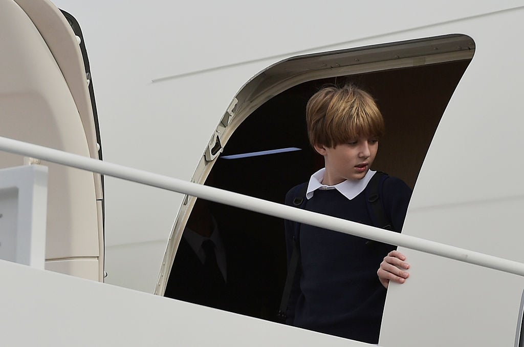 Barron Trump, son of U.S. President Donald Trump