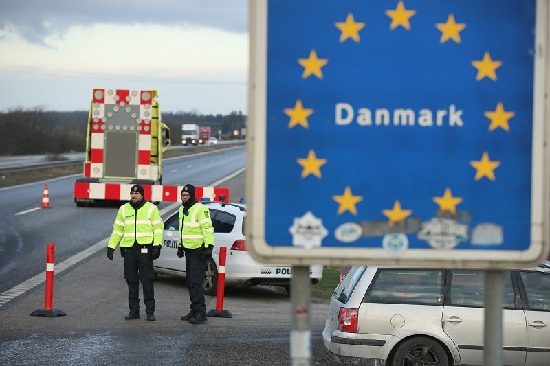 Danish police conducting spot checks
