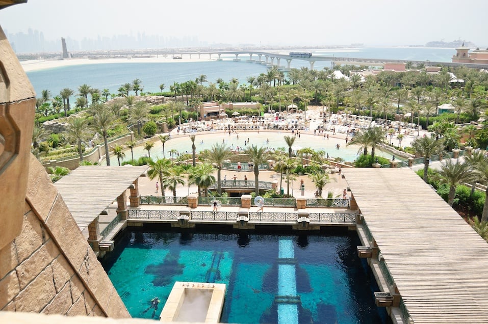 Waterpark of Atlantis the Palm hotel, Dubai,