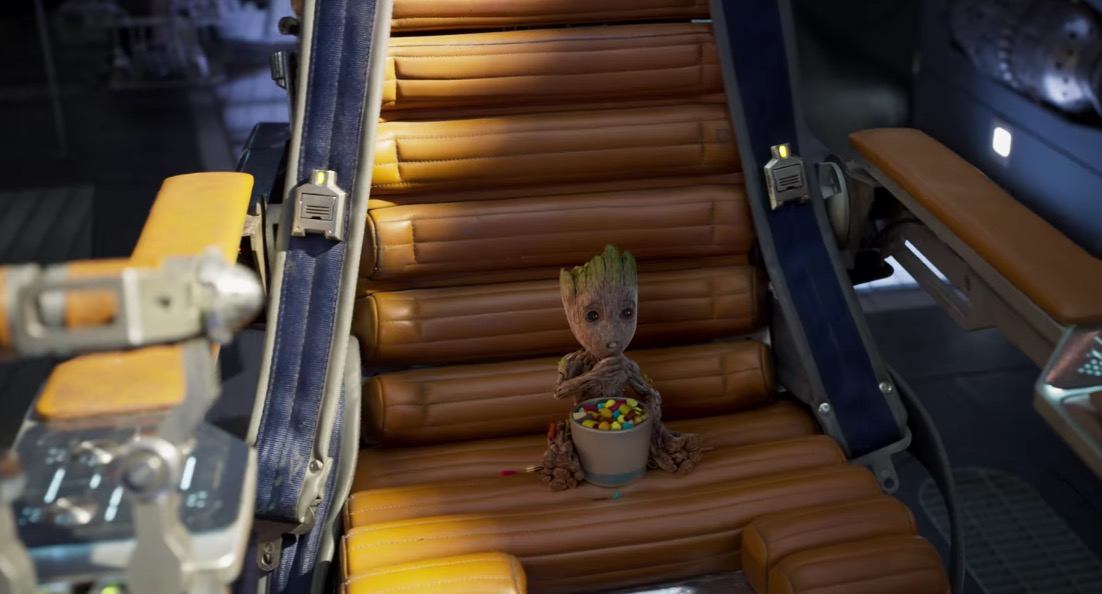 Baby Groot in Guardians of the Galaxy Vol. 2