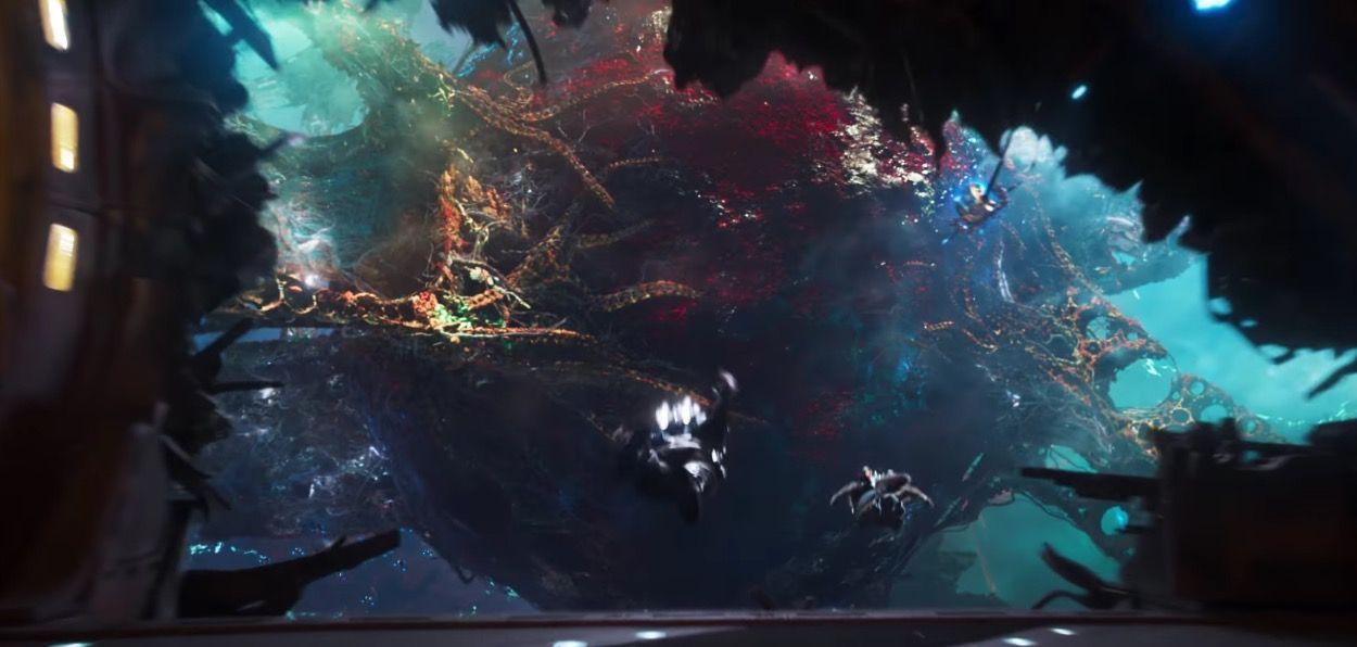 Starlord and Rocket in Guardians of the Galaxy Vol. 2