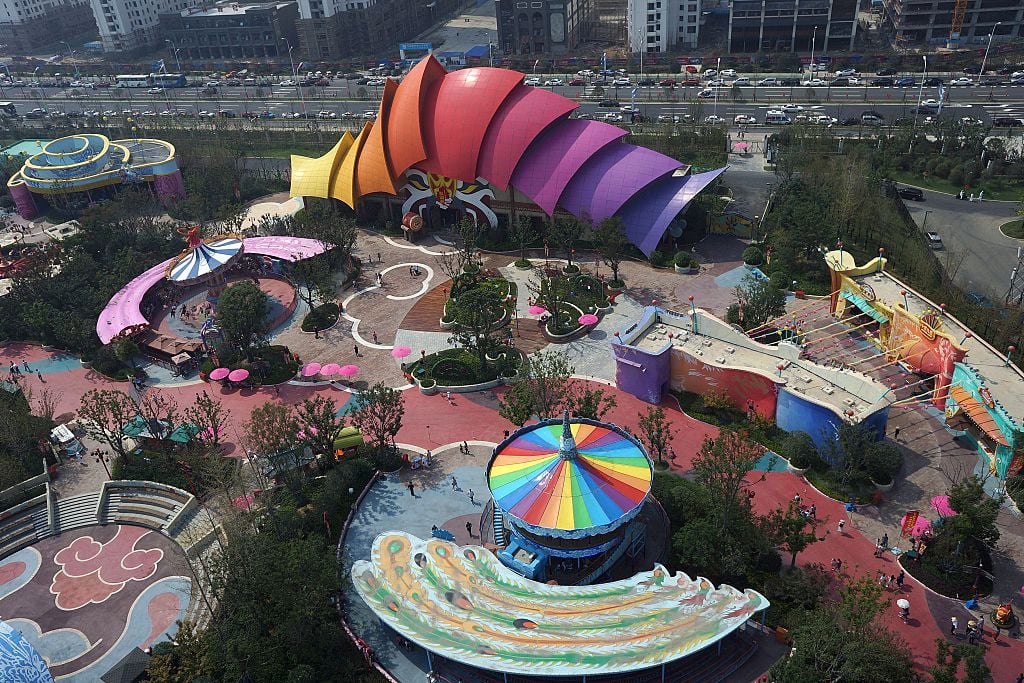 'Hefei Wanda Culture Tourism City' in Hefei, east China'