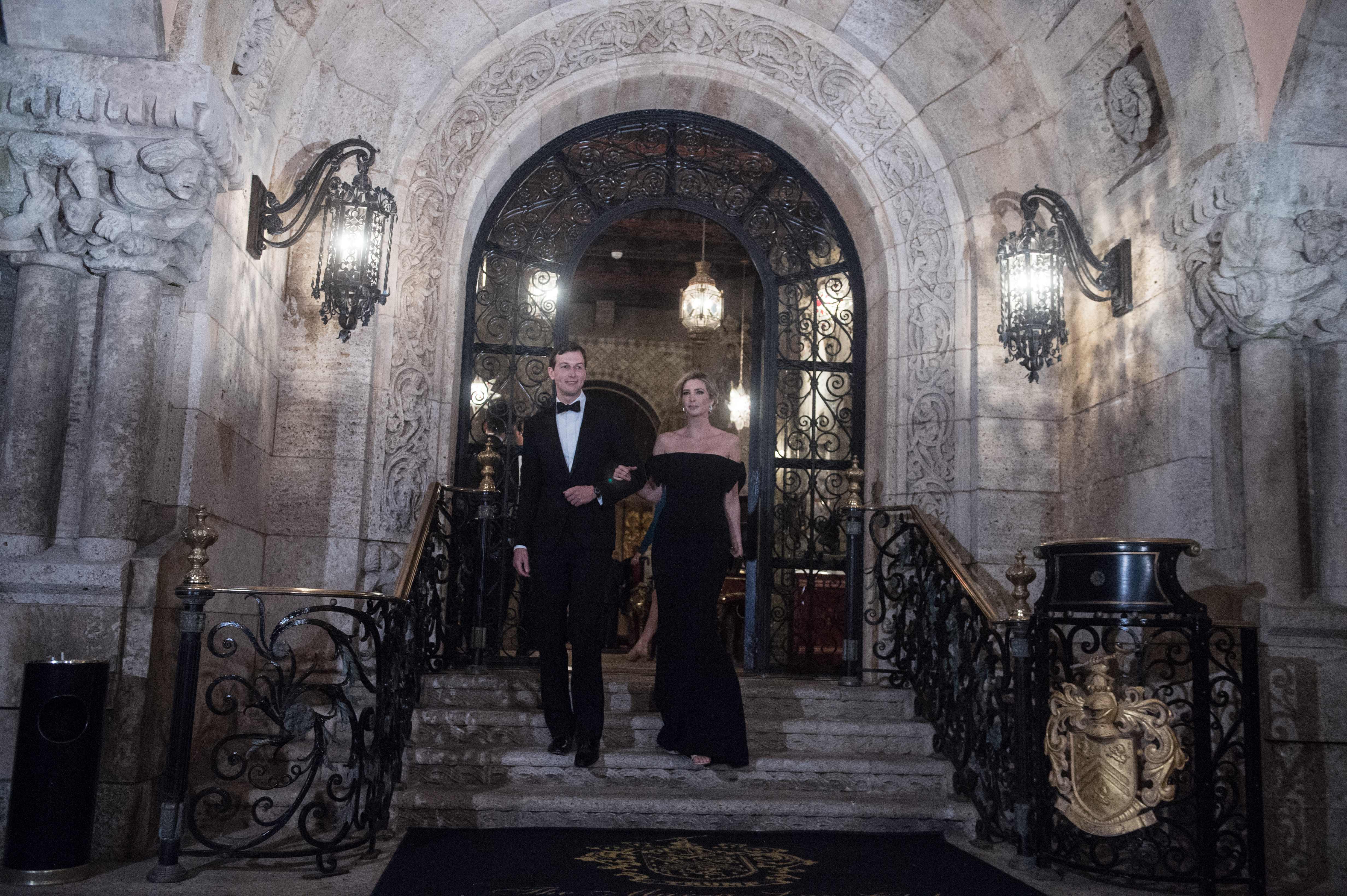 Ivanka Trump and her husband Jared Kushner