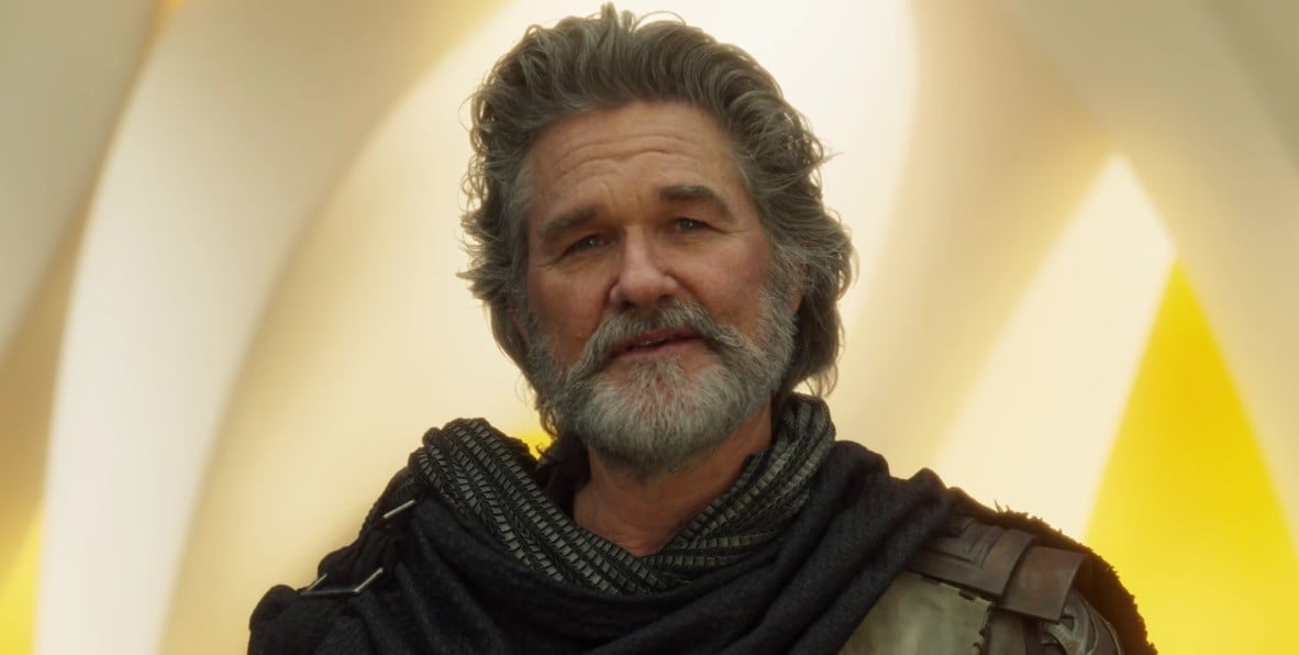 Kurt Russell as Ego in Guardians of the Galaxy 2