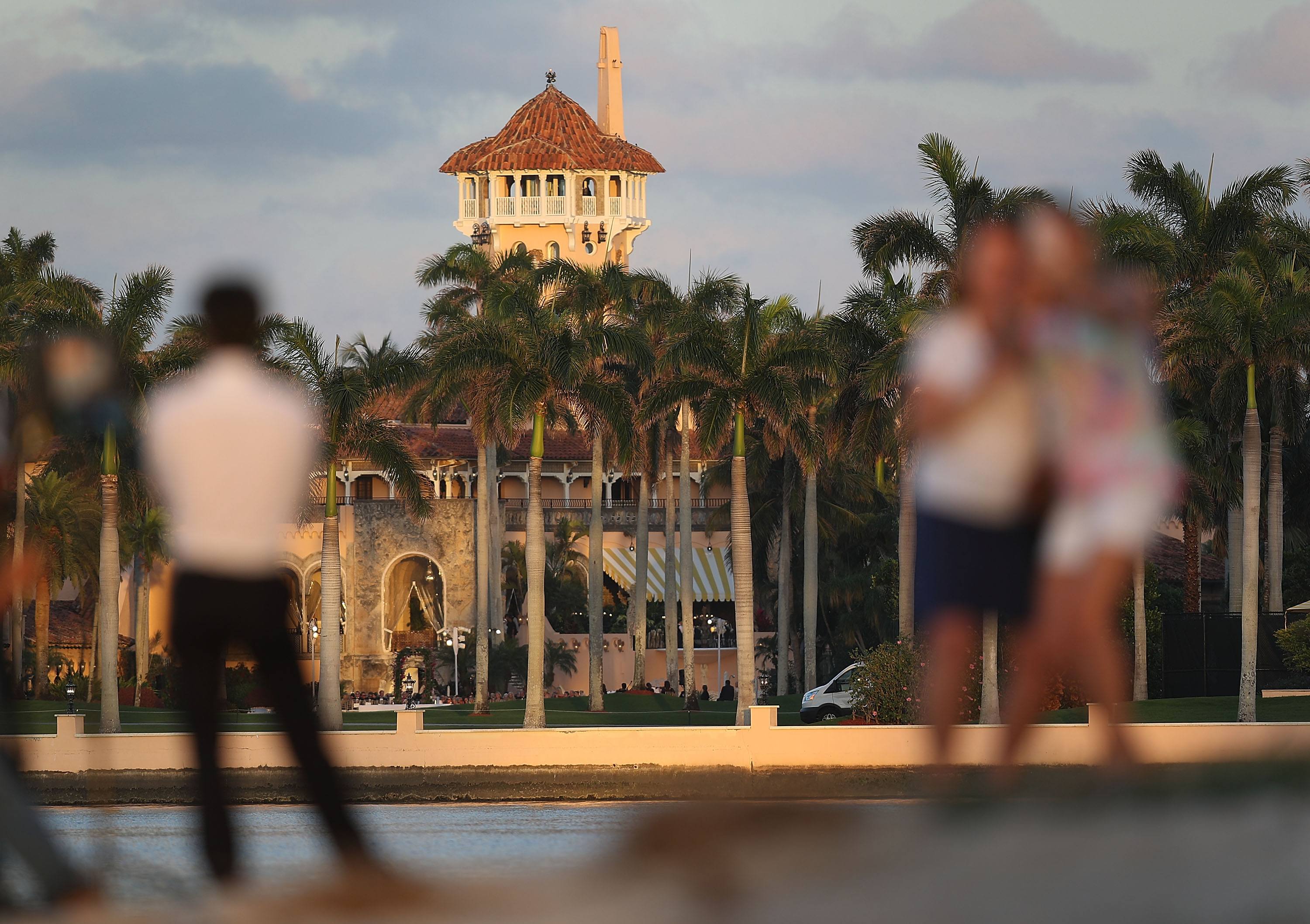 the mar a lago resort, which donald trump owns in florida