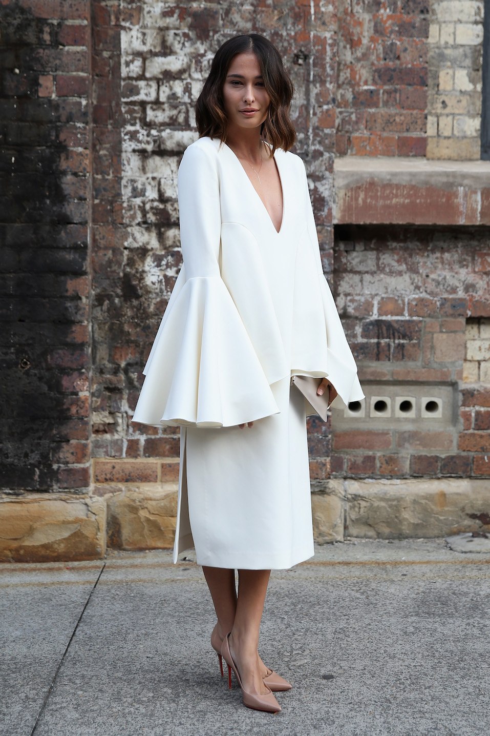 Eleanor Pendleton, wearing Ellery
