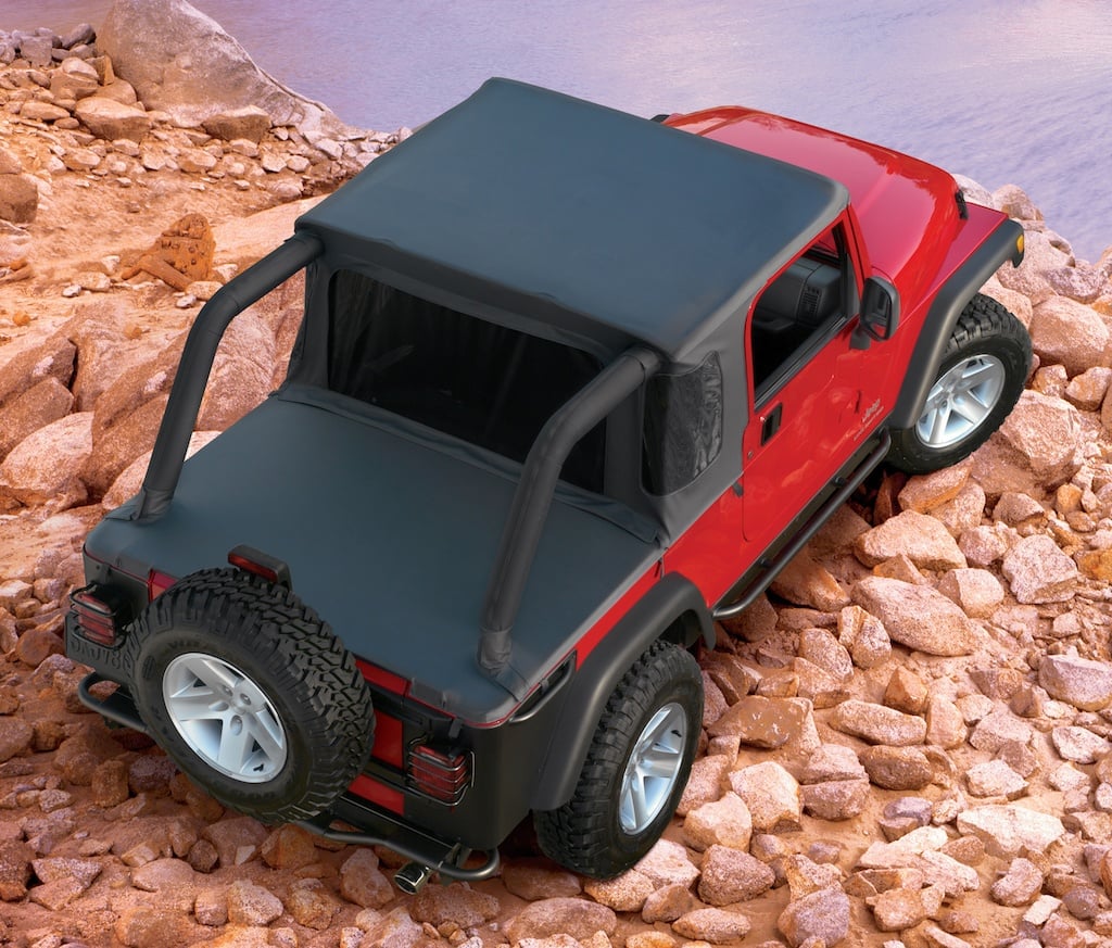 2006 Jeep Wrangler Unlimited with optional half top