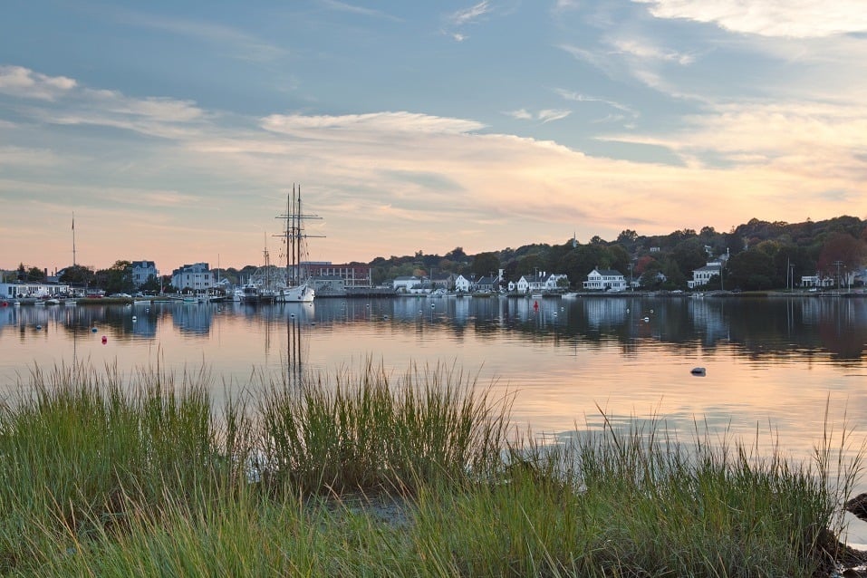 Historic Mystic Seaport in Connecticut