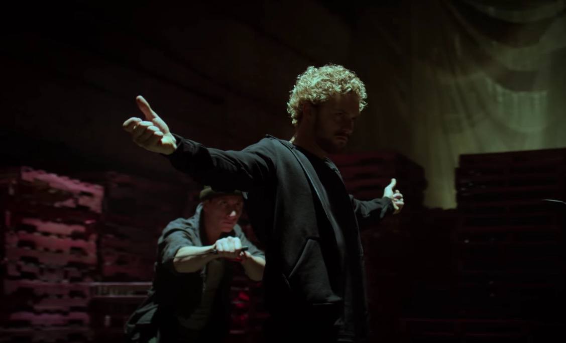 Danny Rand prepares to fight in Iron Fist