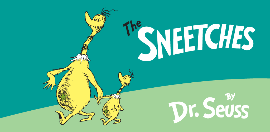 Cover art for The Sneetches, by Dr. Seuss