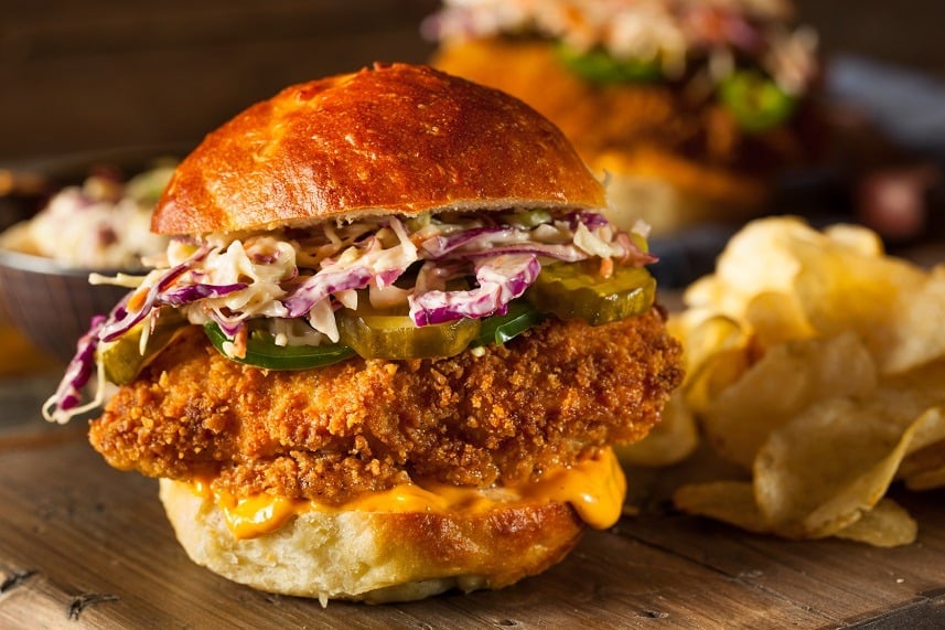 Southern Country Fried Chicken Sandwich Southern Country Fried Chicken Sandwich
