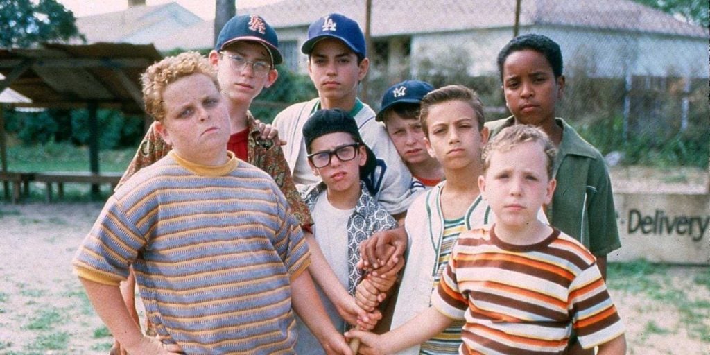 The cast of The Sandlot