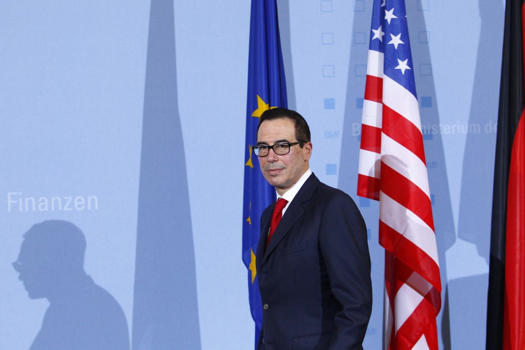 Treasury Secretary Steven Mnuchin