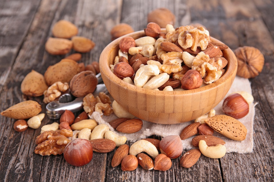 Bowl of mix nuts