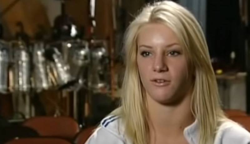 Heather Morris is talking on So You Think You Can Dance.