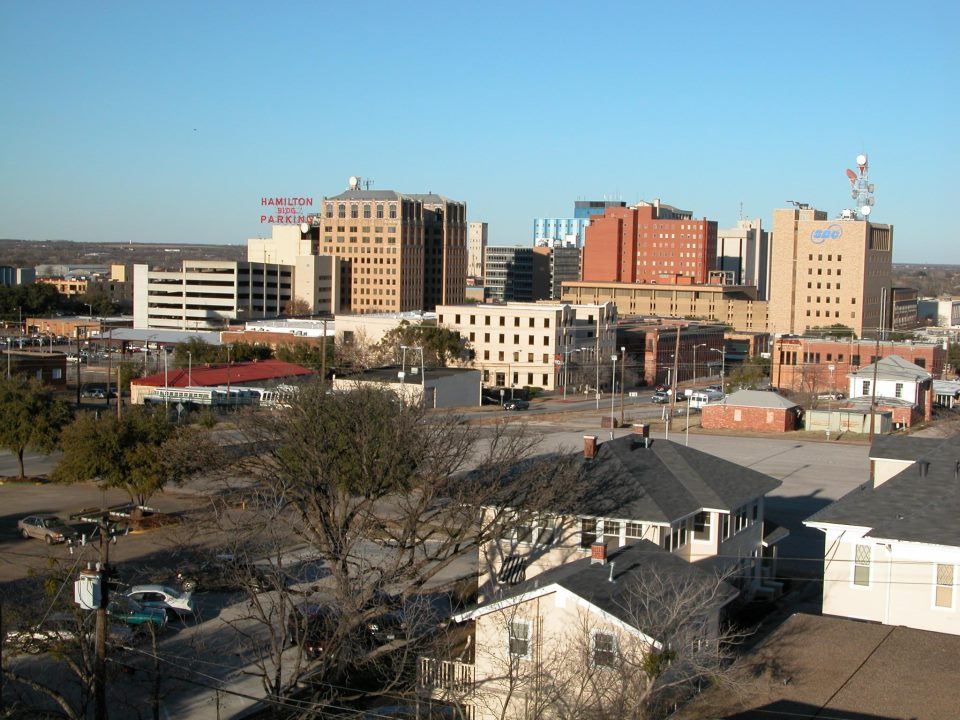 The Wichita Falls skyline