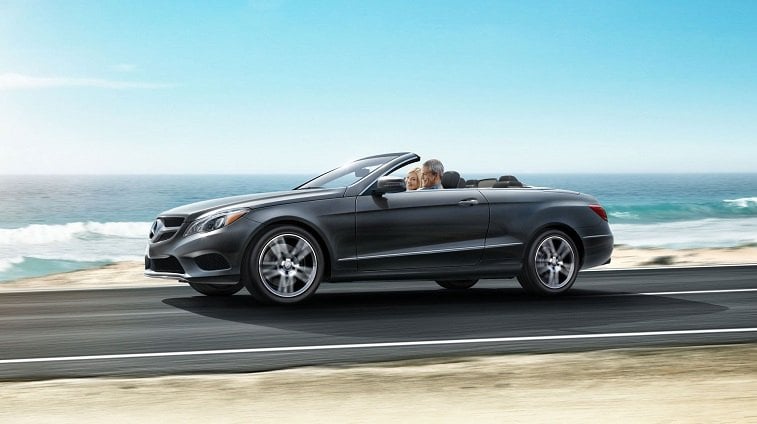 Black Mercedes-Benz E-Class Cabriolet