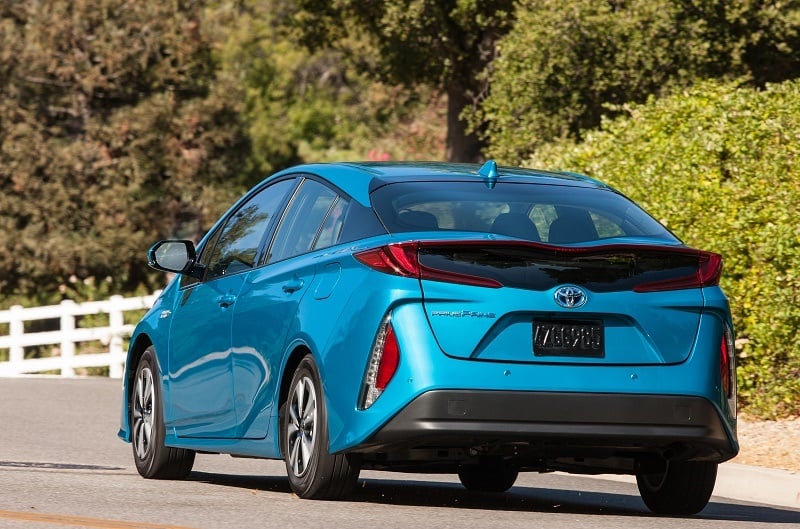 Toyota Prius Prime Advanced trim Blue Magnetism