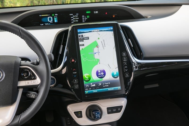 Prius Prime touchscreen