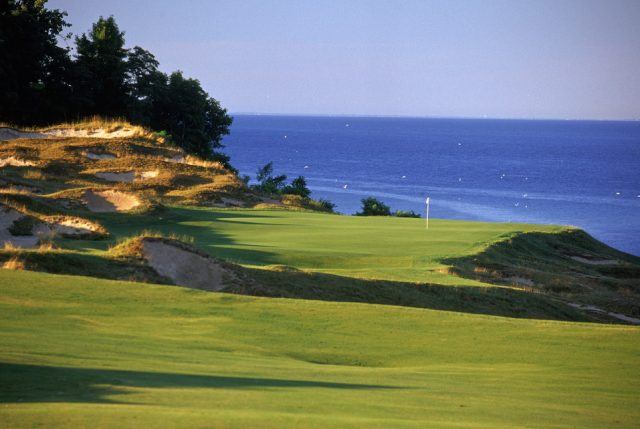 General view of the par 4 8th hole General view of the par 4 8th hole