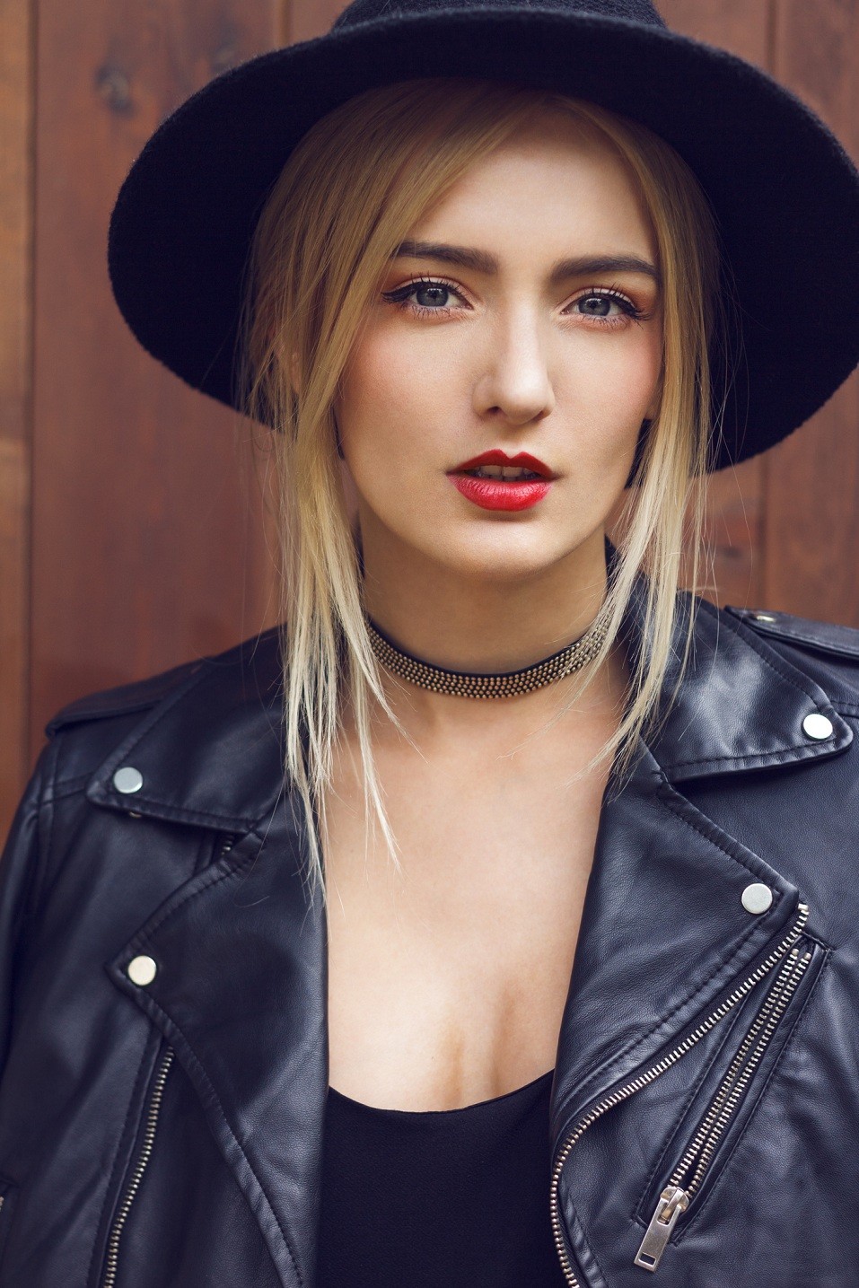 young woman with gorgeous long blonde hair