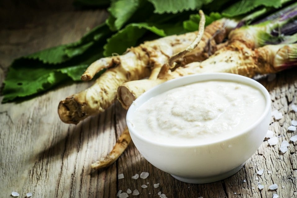 Ground horseradish