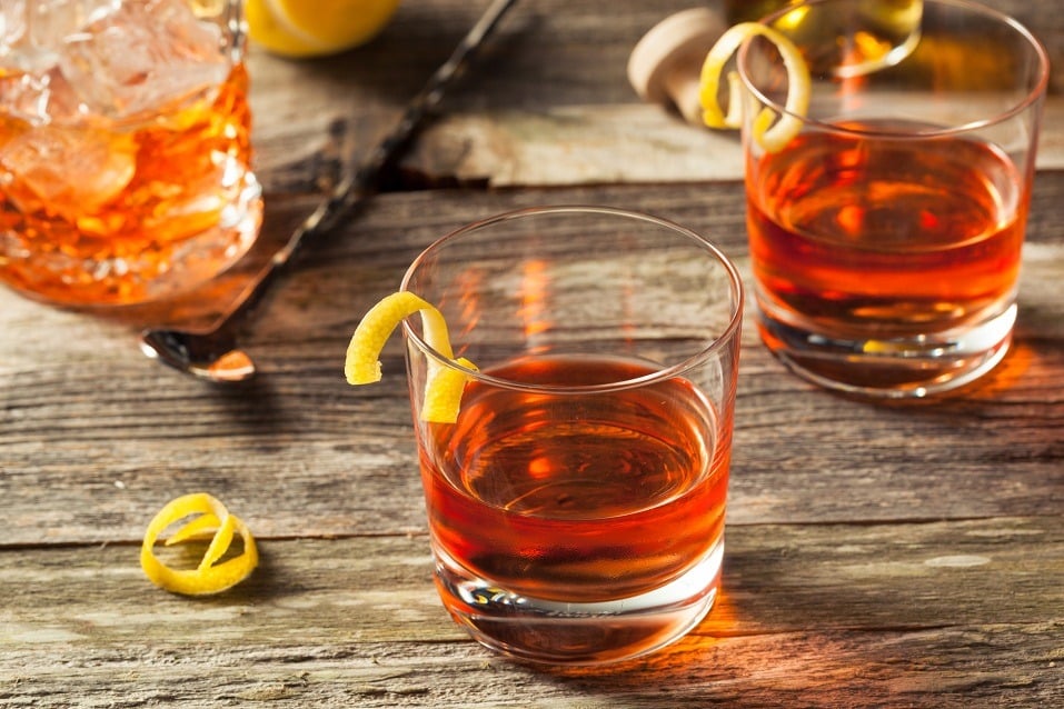 New Orleans Sazerac Cocktail
