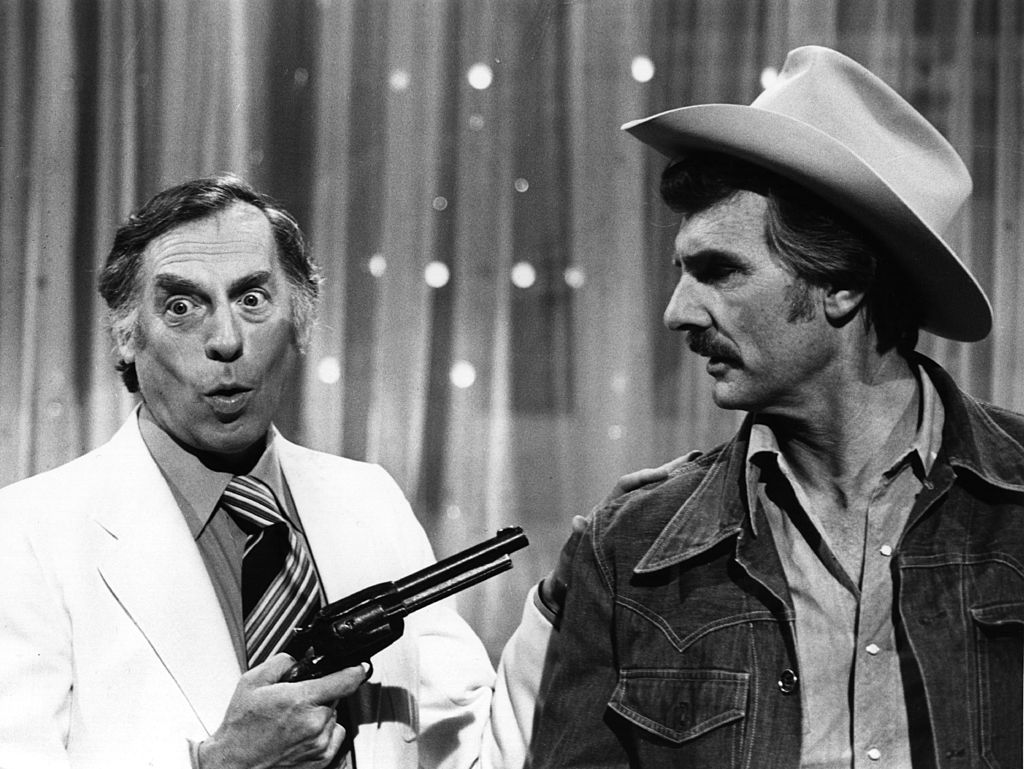 Larry Grayson and Dennis Weaver
